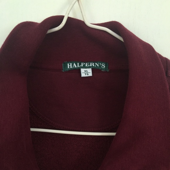 Halpern’s Sacred Heart Crewneck Sweater Jacket - Picture 4 of 4
